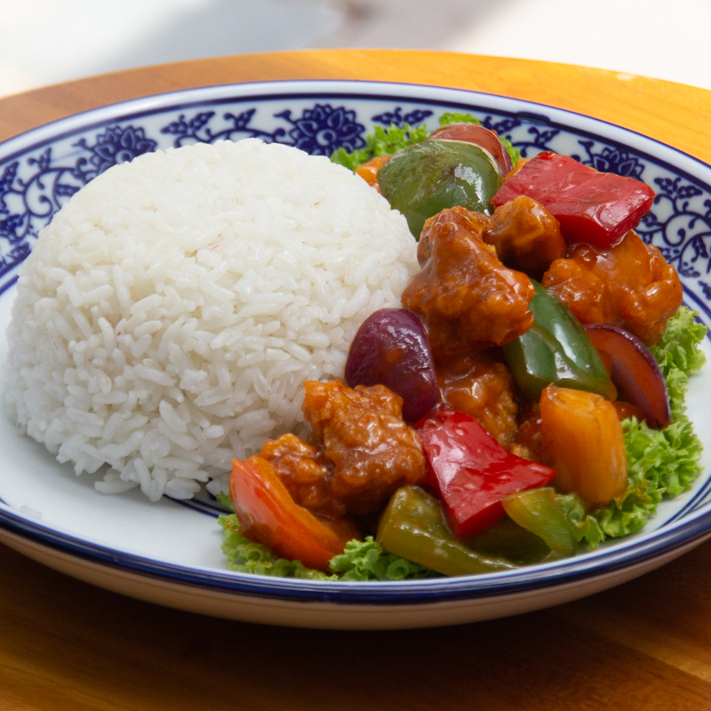 Sweet & Sour Pork / Chicken Rice
